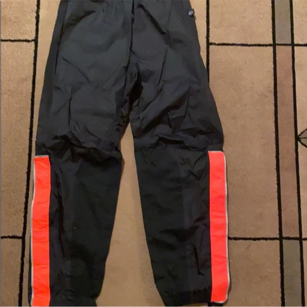 Harley-Davidson Hi-Vis Orange & Black Apparel Set Full Rain Gear Reflective Med